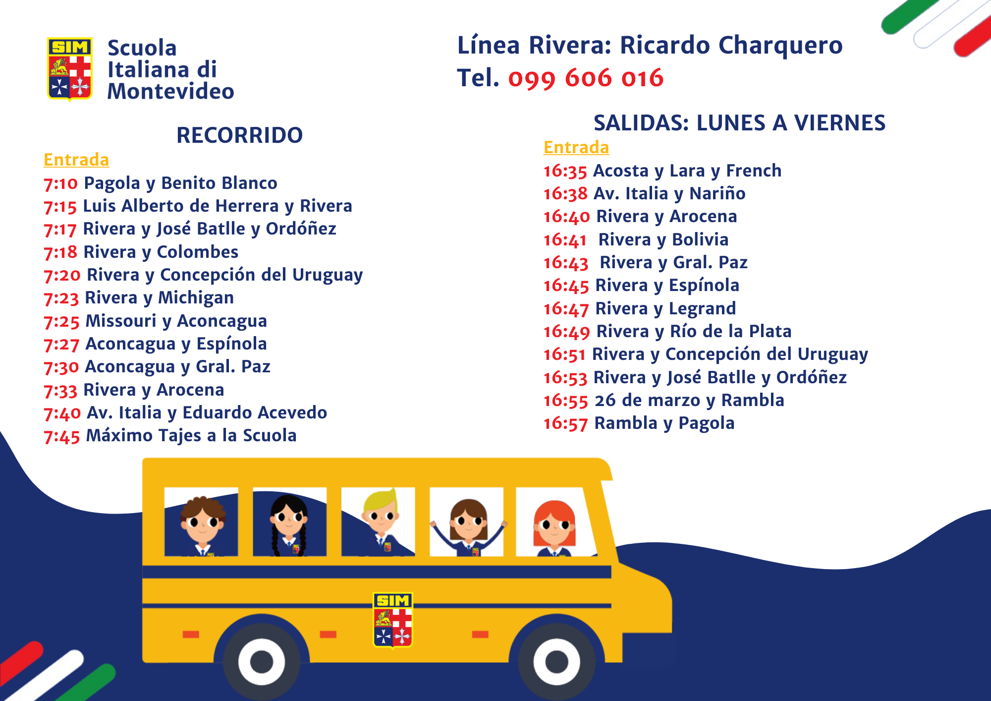 RECORRIDO TRANSPORTE LINEA CIUDAD DE LA COSTA 2023 FINAL